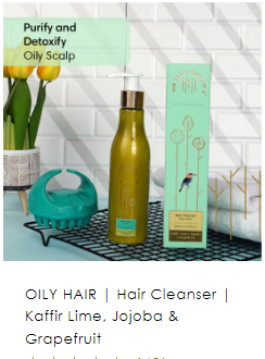 Oily Hair Cleanser From The Earth Collective