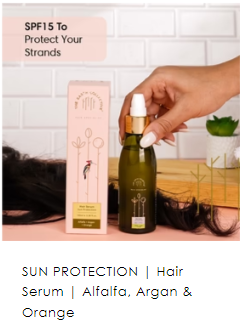 The Earth Collective's Sun Protection Hair Serum