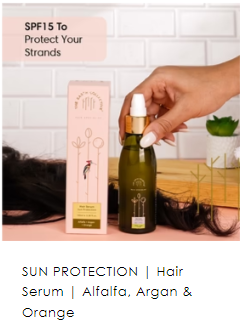 The Earth Collective's Hair Serum for Sun Protection