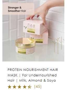 The Earth Collective's Protein Nourishment Hair Mask