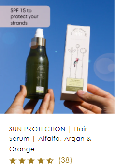 Sun protection Hair Serum from The Earth Collective