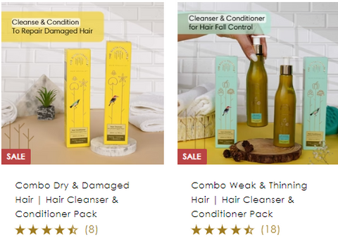 The Earth Collective Hair care Combos