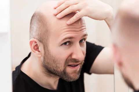 common hair loss type in men