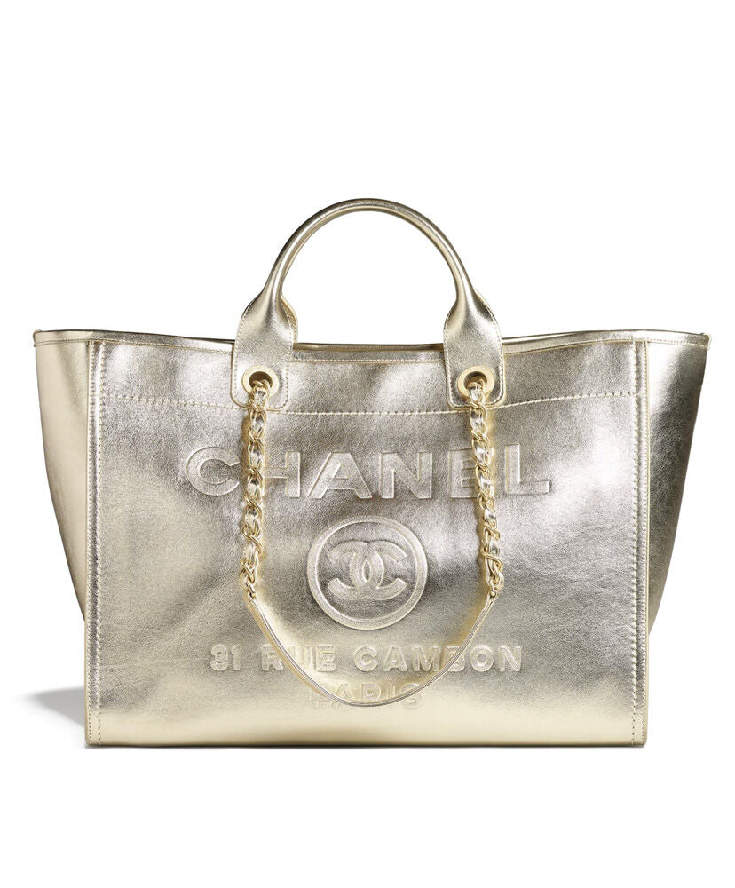 Chanel Large Shopping Bag A66941 Golden