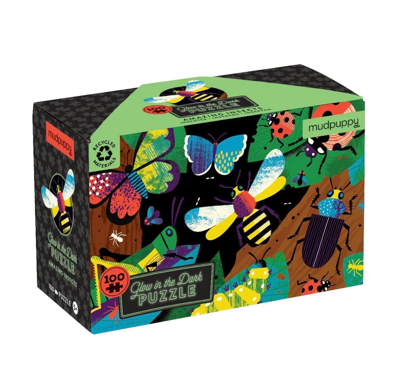 Amazing Insects Glow in the Dark Puzzle