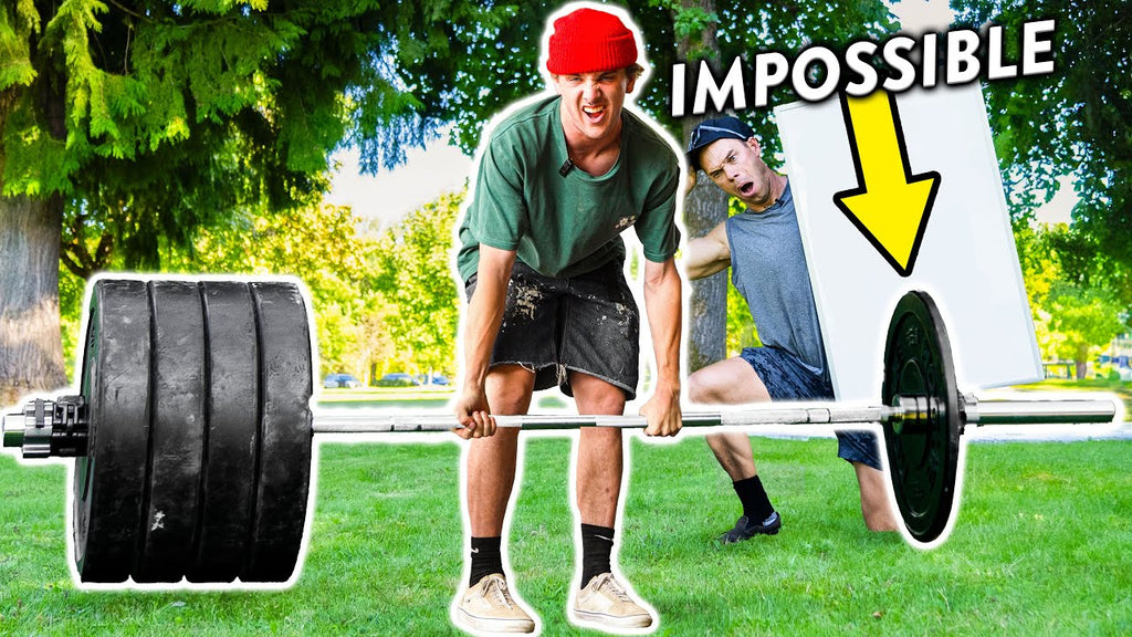 Zvedněte IMPOSSIBLE Barbell, VYHRAJTE 100 $!