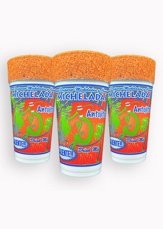 Michelada Antojitos Party Pack (15-240z. cups per case)