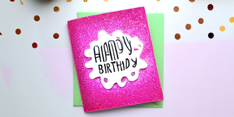 Get creative and make your cards sparkle