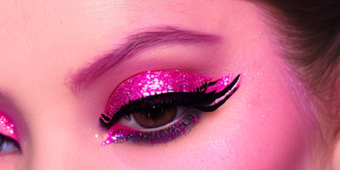 Unlock the secrets to captivating eyes with our guide to mastering hot pink glitter!