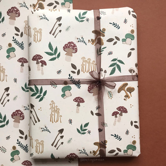 Mushroom Wrapping Paper sold by DenisPhoenix, SKU 24916046