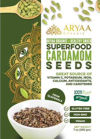 Aryaa Organic Cardamom Seeds