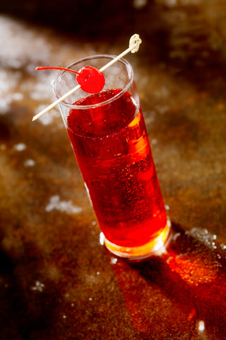 Image of a shirley temple mocktail
