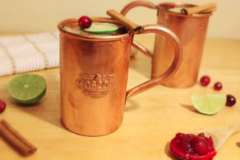 cranberry moscow mule