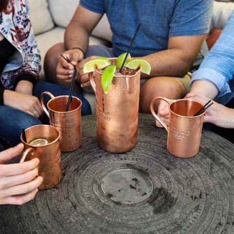 Fresh Cucumber Mule (Moscow Mule Recipe) - Bright-Eyed Baker