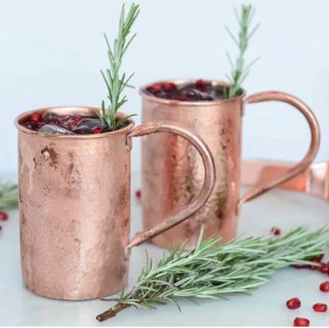 Pomegranate Moscow Mule Cocktail