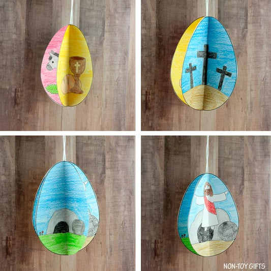The Easter Story 4 Crafts – Non-Toy Gifts