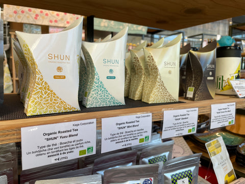 金棒茶「SHUN」-パリ日本文化会館にて発売開始