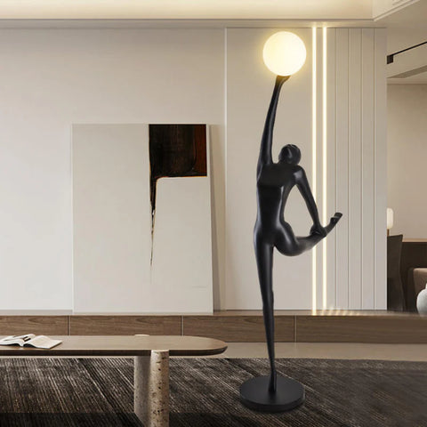 Lampadaire sculpture danseuse de ballet