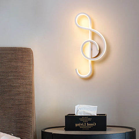 Musical Note Wall Lamp