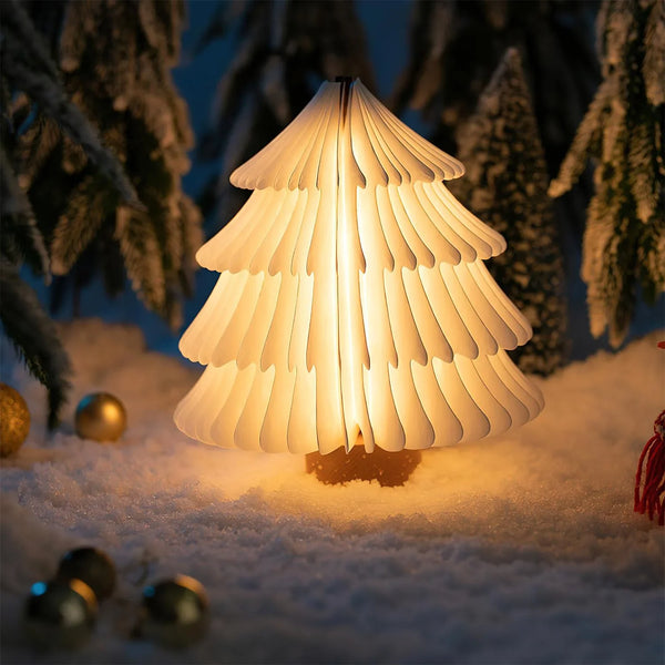 Lampe de table pliable en forme d'arbre de Noël 6