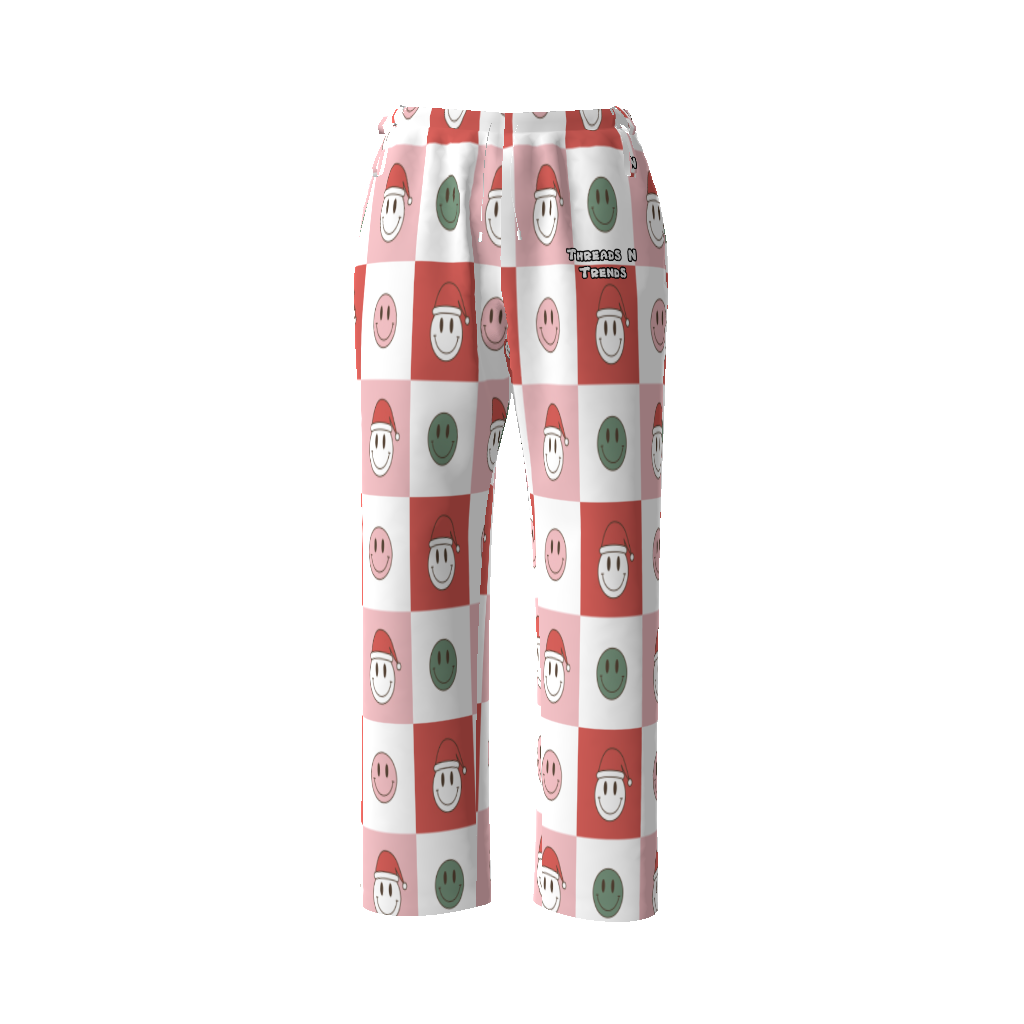 Christmas Unisex Drawstring Scrub Pant