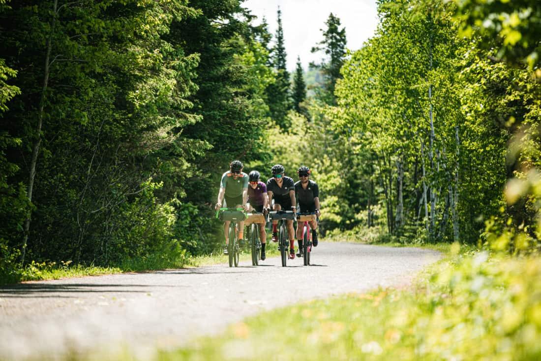 biking