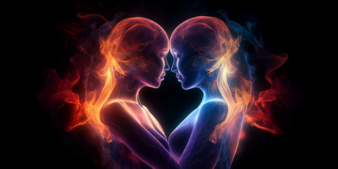 personalized sketch and reading of your twin flame
