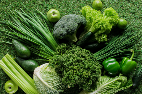 Raw Fibrous Vegetables