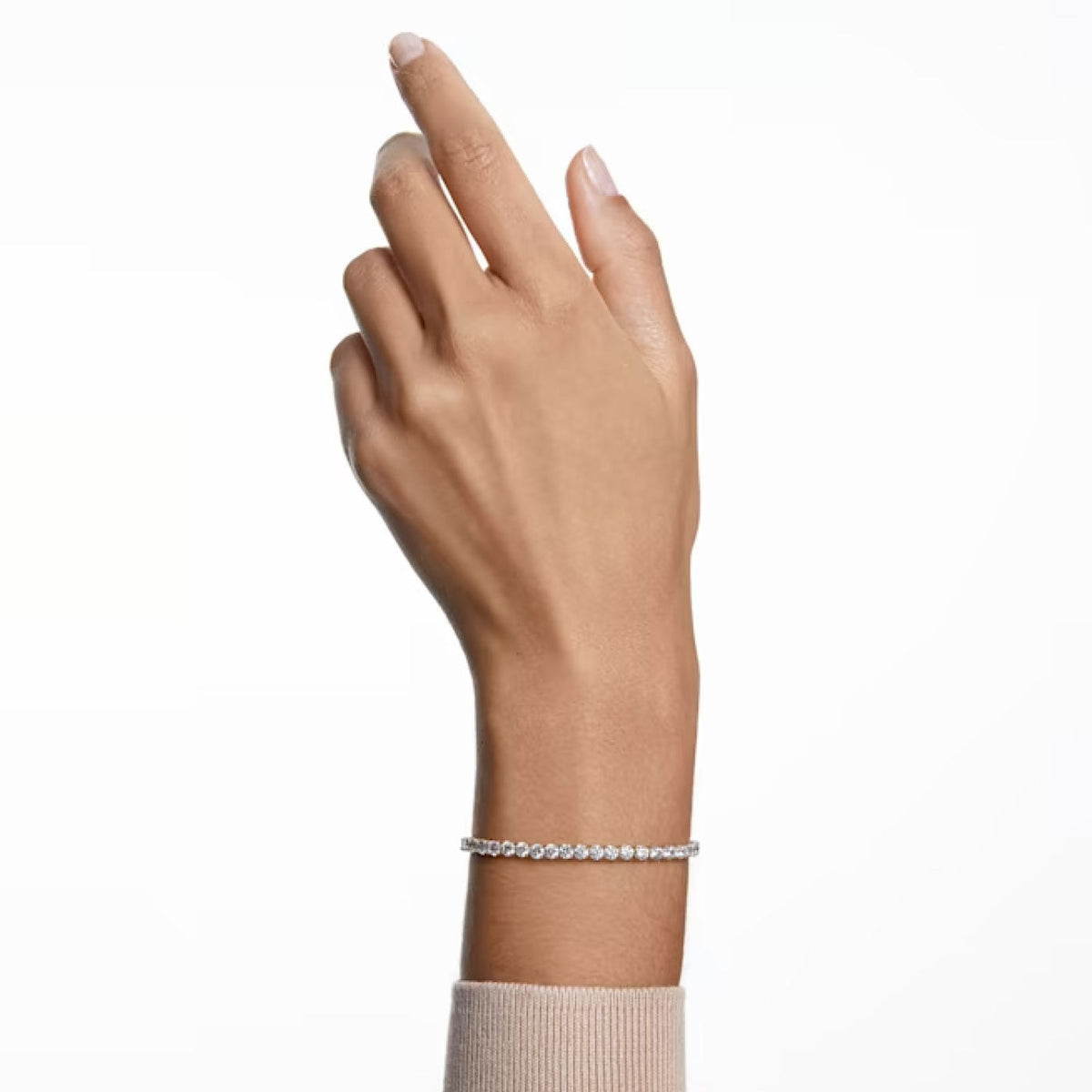 Swarovski Round Cut Tennis Deluxe Bracelet - 5511544