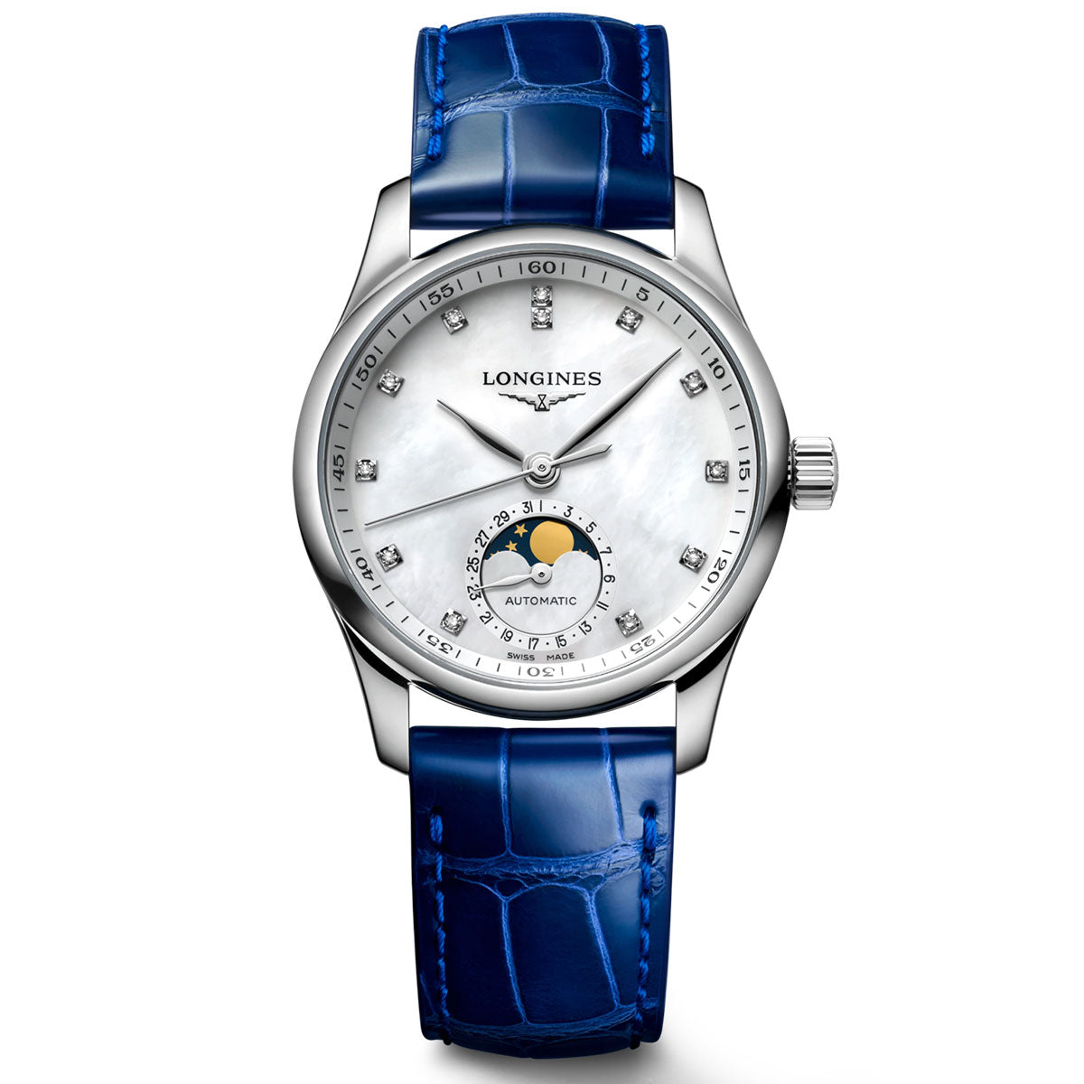 Longines Master Collection Automatic Moonphase 34mm Watch