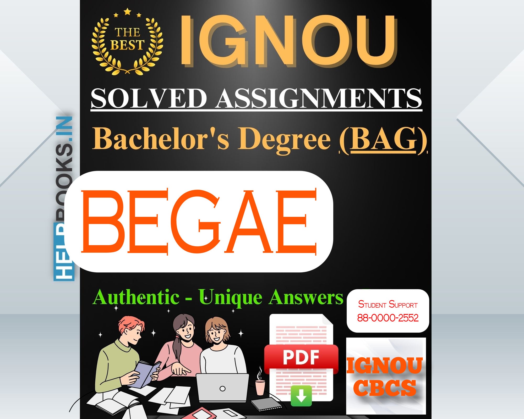 BAG 1st Year Public Administration IGNOU Solved Assignment Combo for  2022-23 Session (Pack of 6 Assignment Solutions BEGLA-135, BEGLA-136,  BEVAE-181, BEGAE-182, BPAC-131, BPAC-132) | Gyaniversity Publications