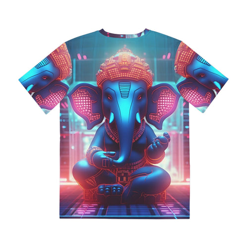 3D Ganesh Remover Of Obstacles Full Sublimation Shirt - Embrace the Power and Style Colorful Symmetrical Sublimation- All Over Print (AOP) - Street or Festival Wear