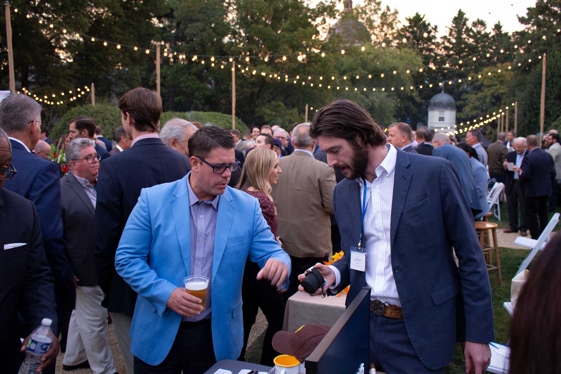 Blazers Bourbon Cigars Event