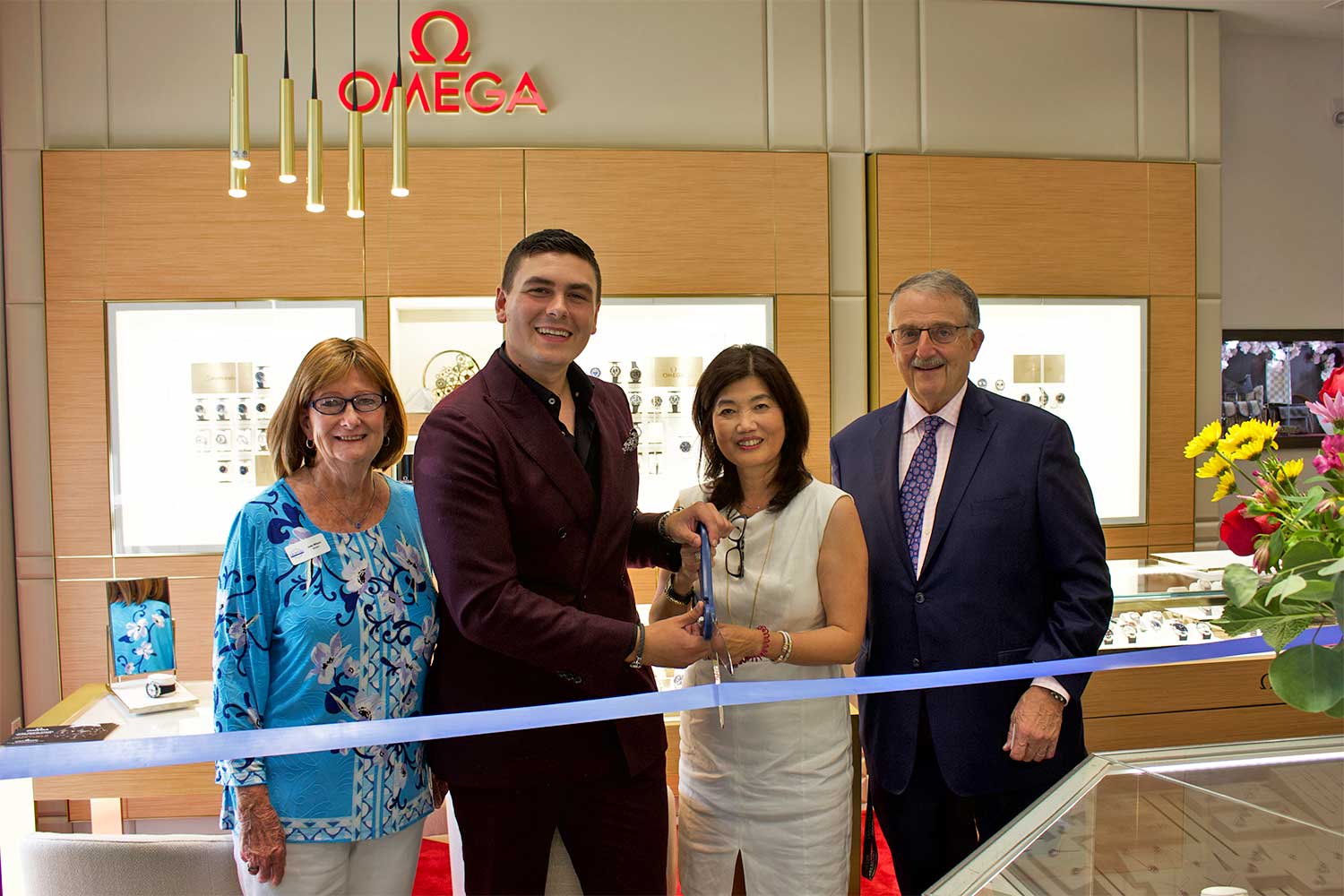 OMEGA Ribbon Cutting