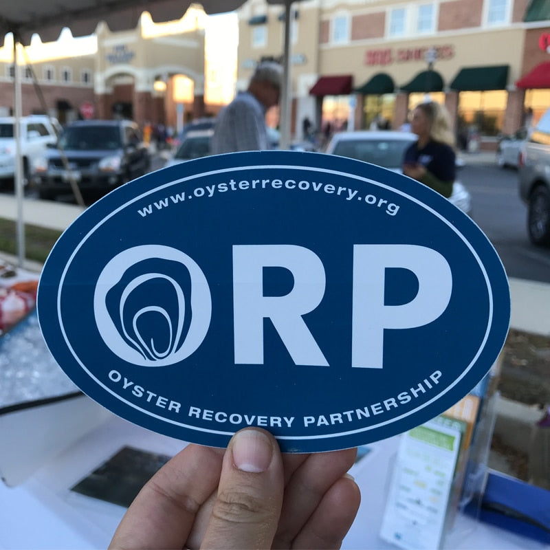 Oyster recovery partnership sticker