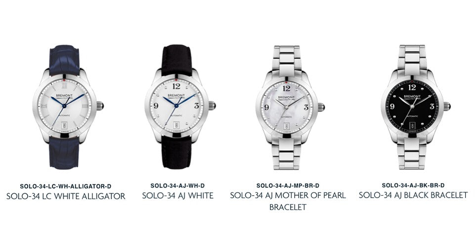 Bremont Solo-34 Collection 2019 Ladies watches