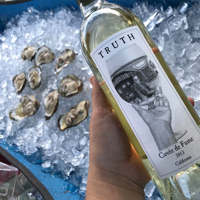 Truth White Wine and Oysters