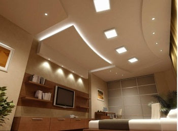 panneaux LED chambre