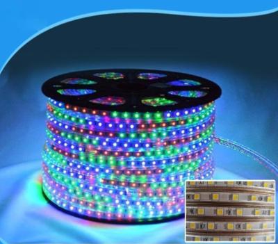 bobine de bandeau LED extérieur RGB, multicolore