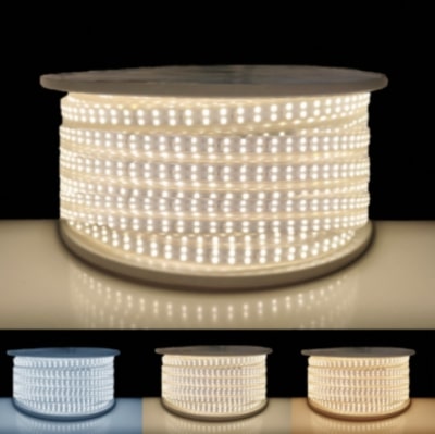 ruban LED décoratif en 3 nuances de blanc