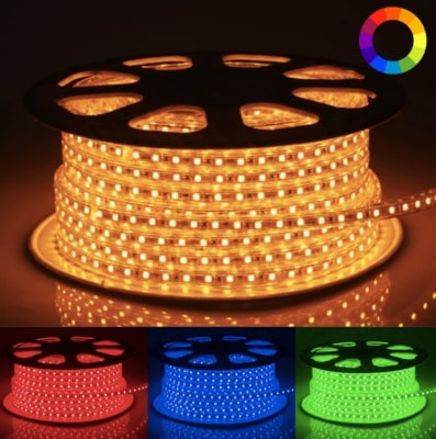 bandeau LED RGB IP65, multicolore