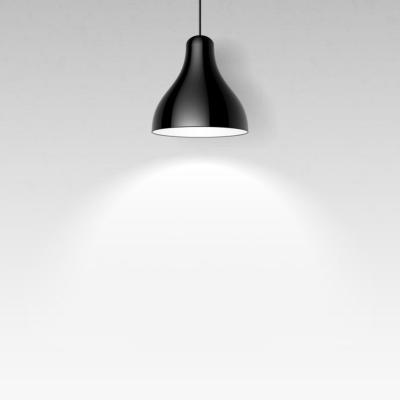 suspension LED noire