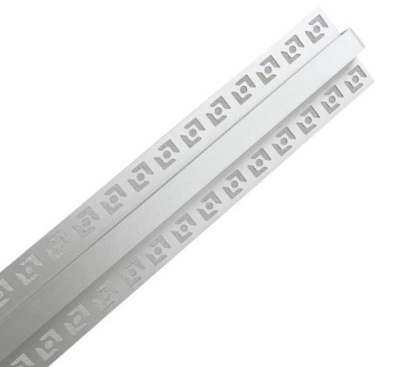 profilé aluminium plat, à encastrer, pour ruban LED