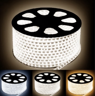 rouleaux de led 3 nuances de blanc : blanc froid, blanc neutre et blanc chaud