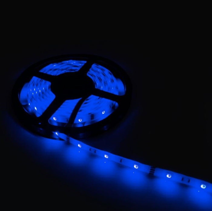 ruban LED bleu design pour chambre d'ado