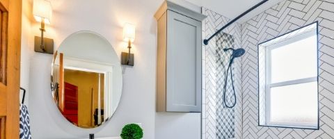 Où installer une applique pour salle de bain IP44 ?