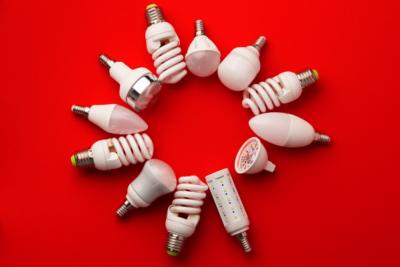 différents types d'ampoules LED