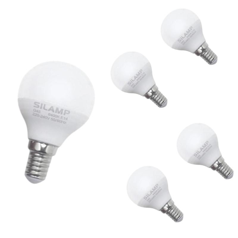 FLAMME Ampoule LED connectée E14 4.9W=40W 470lm change de couleur Ø3.9cm  Blanc Wiz - LightOnline