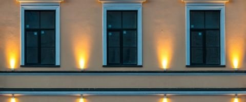 Eclairage de façade avec Spots LED muraux