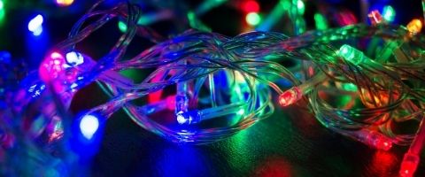 Guirlande connectée IP20 3m 60 LEDS RGB fil transparent TWINKLY DOTS  -TWINKLY